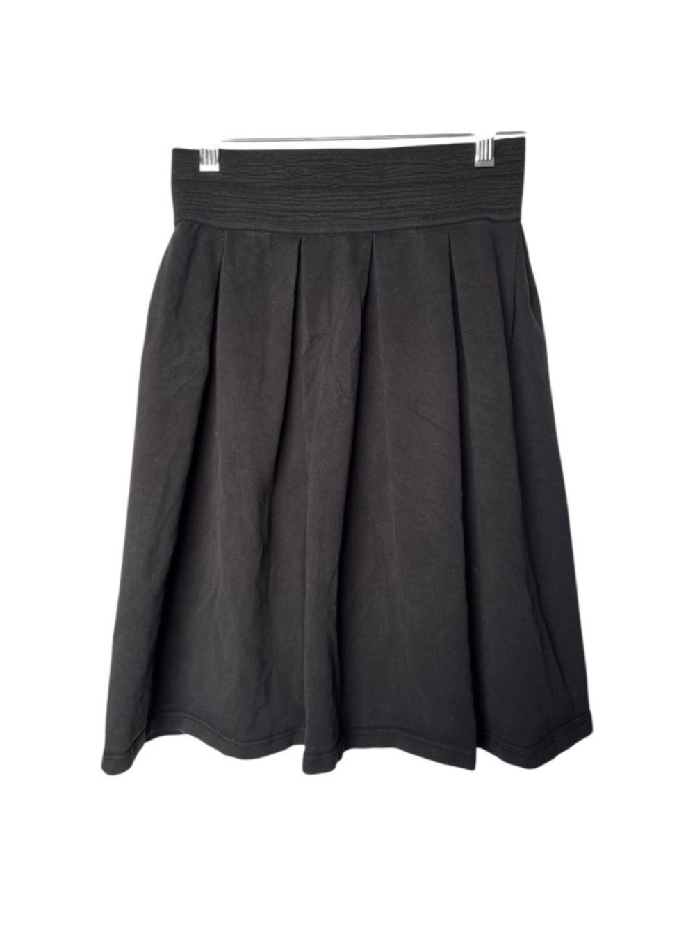 4/$25 Basic Colors Girls Black Knee Length Pleated Flowy Skirt Size XL  14/16
